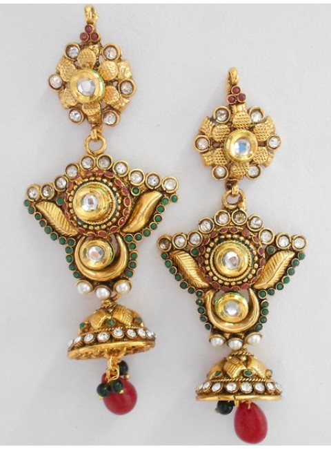 Polki Earrings